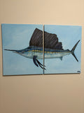 Sailfish on Canvas